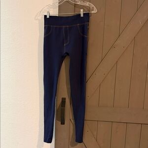 Women's Blue High-Waisted Jeans